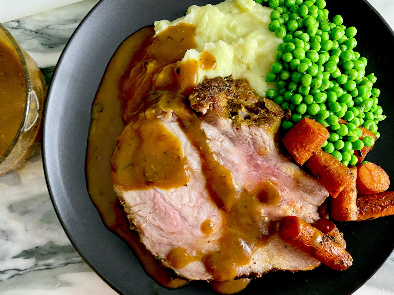 CENTER CUT PORK ROAST WITH MUSTARD AND ROSEMARY CRUST Dish Off The Block