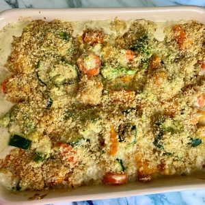 VEGETABLES AU GRATIN CASSEROLE - Dish off the Block