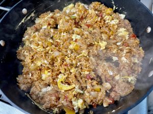 Desert Pepper Salsa - Sweet And Spicy Shrimp Fried Rice