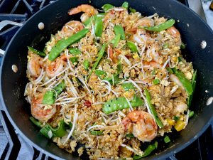 Desert Pepper Salsa - Sweet And Spicy Shrimp Fried Rice