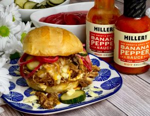 ROOT BEER AND BANANA PEPPER PULLED PORK PALOOZA